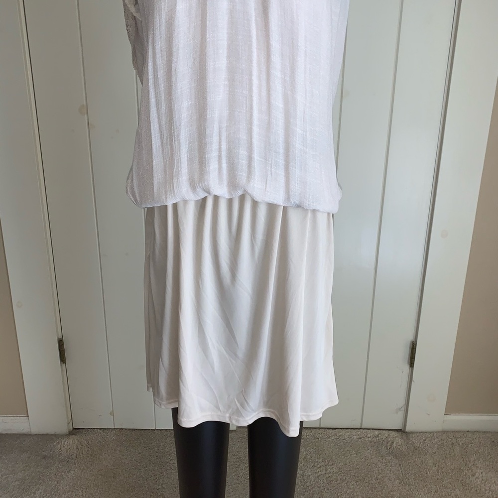 Women’s boho strapless maxi dress *with belt* - Picture 4 of 7